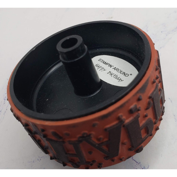 Stampin Up Roller Stampin Around Stamp Lot of 6 Rubber Stamping Wheels - Picture 6 of 16